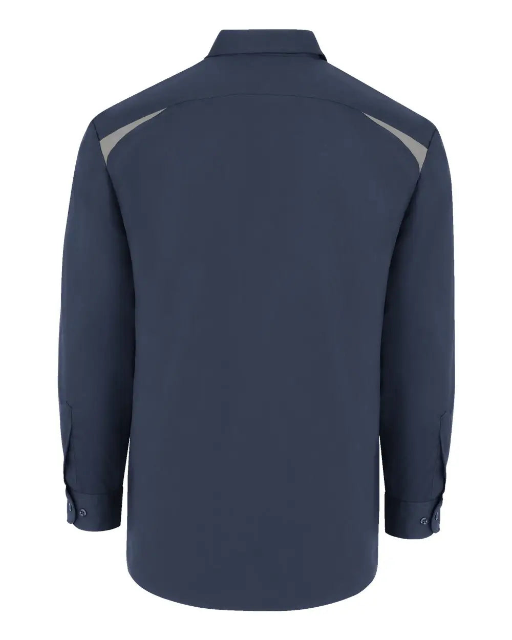 Dickies 6605t Long Sleeve Performance Team Shirt - Tall Sizes - Dark Navy Smoke