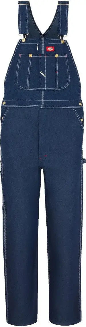 Dickies 8329 Bib Overalls - Indigo Rigid - 34i - Navy / 32w