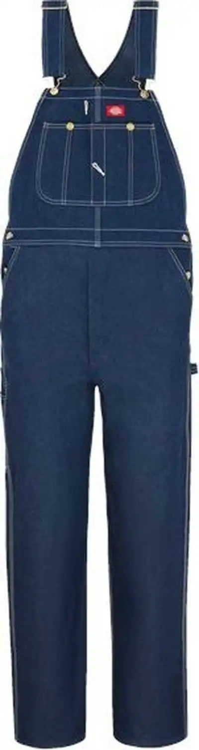 Dickies 8329ext Bib Overalls - Extended Sizes - Indigo Rigid - 34i - Navy / 46w