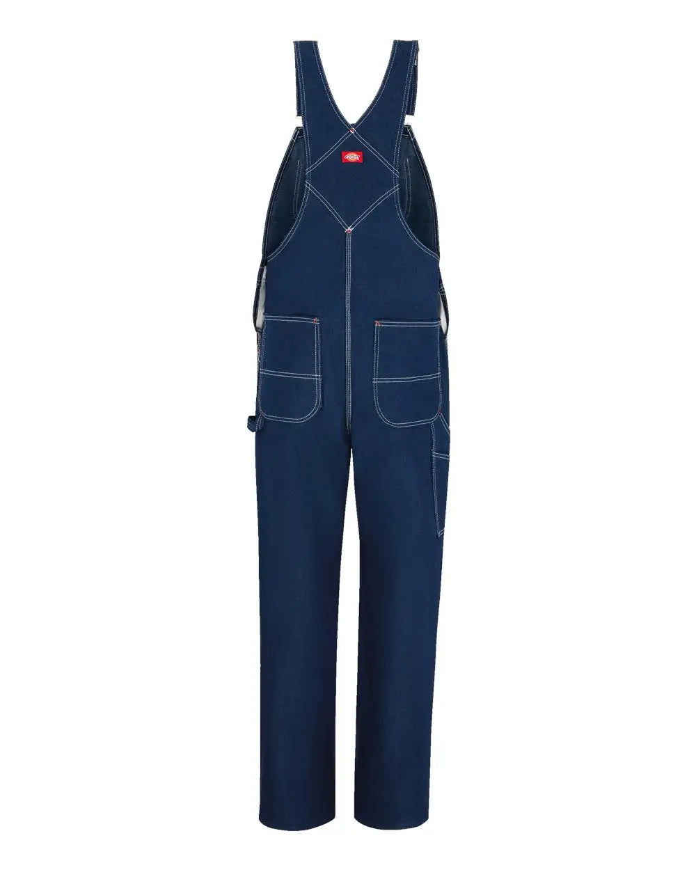 Dickies 8329ext Bib Overalls - Extended Sizes - Indigo Rigid - 34i - Navy / 46w