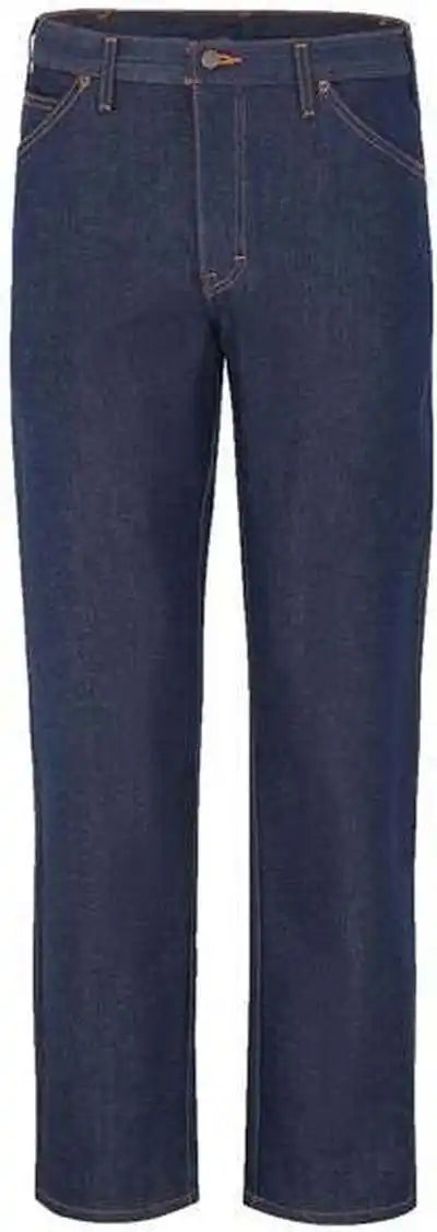 Dickies 9333 Straight 5-pocket Jeans - Indigo Rigid - 39 Unhemmed