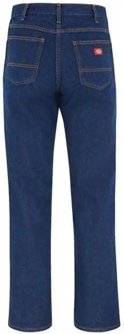 Dickies 9333 Straight 5-pocket Jeans - Rinsed Indigo Rigid - 37 Unhemmed