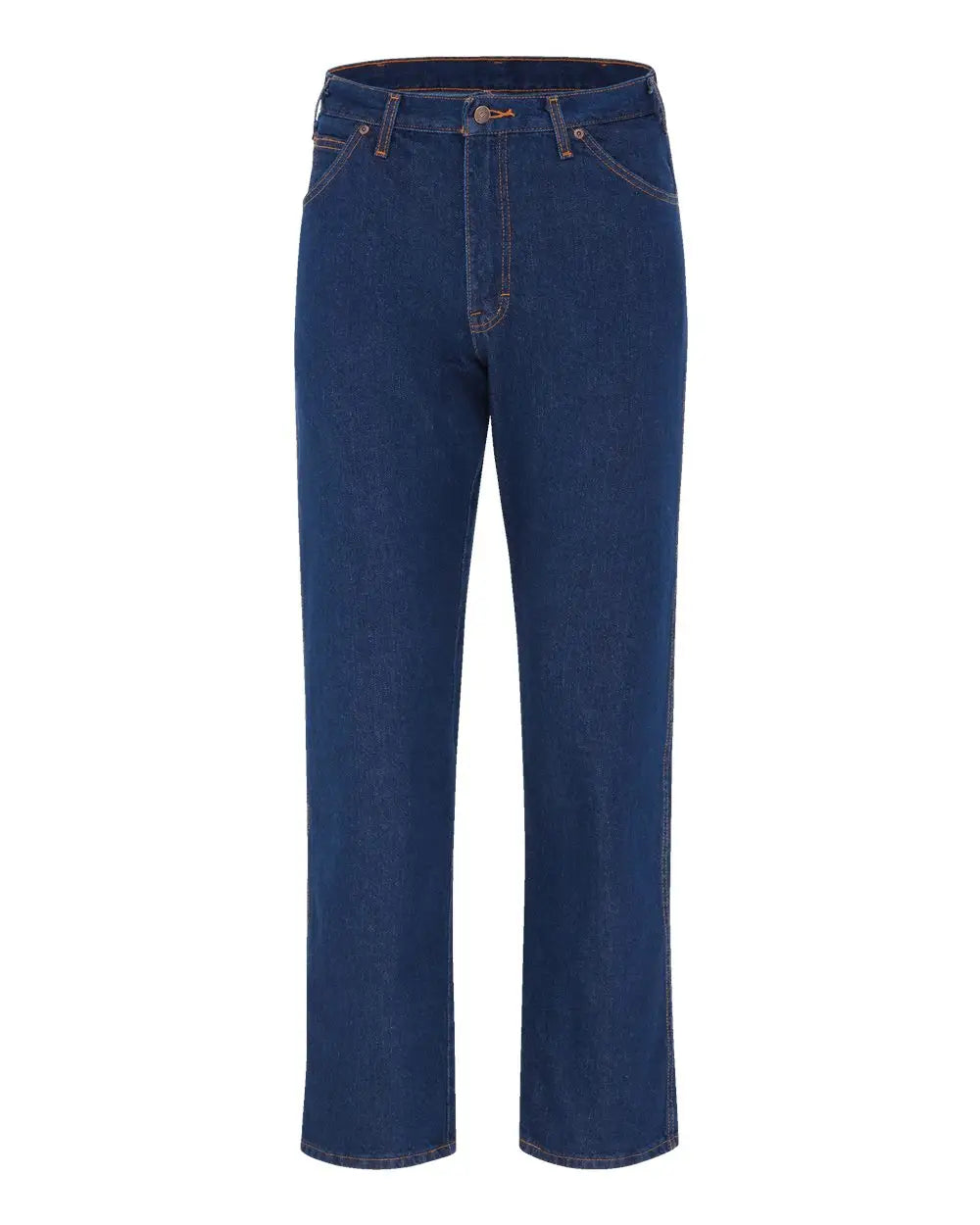 Dickies 9333ext Straight 5-pocket Jeans - Extended Sizes - Rinsed Indigo Rigid - 30i