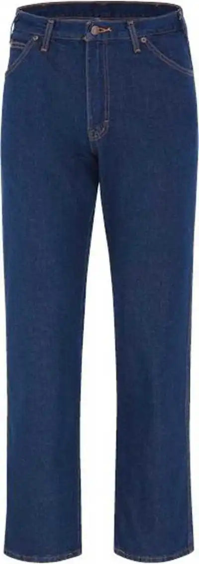 Dickies 9333odd Straight 5 Pocket Jeans Odd Sizes Rinsed Indigo Rigid 32i