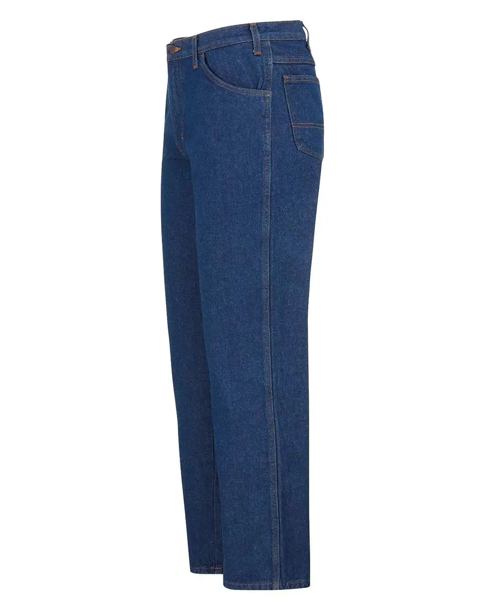 Dickies C993odd Industrial Jeans - Odd Sizes - Rinsed Indigo Blue - 34i - 33w