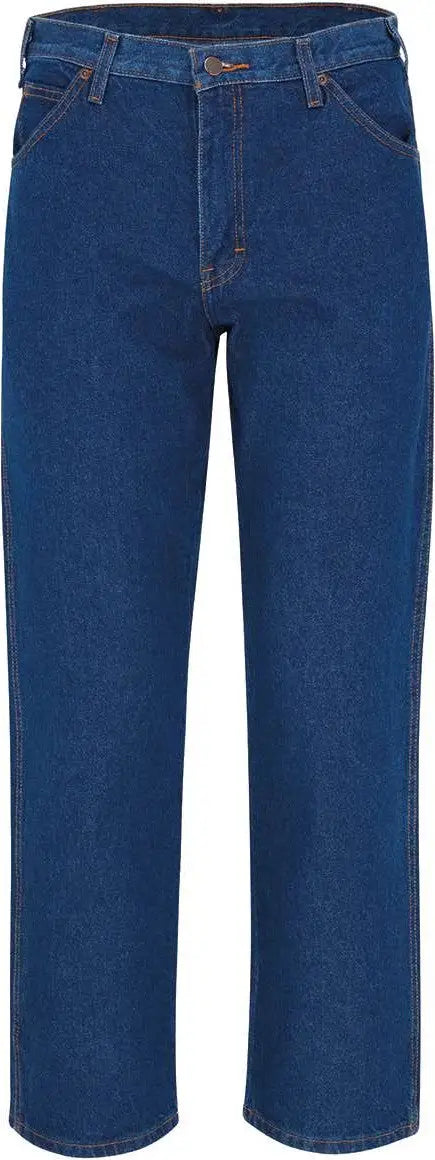 Dickies Cr39 Industrial Relaxed Fit Jeans - Rinsed Indigo Blue - 32i