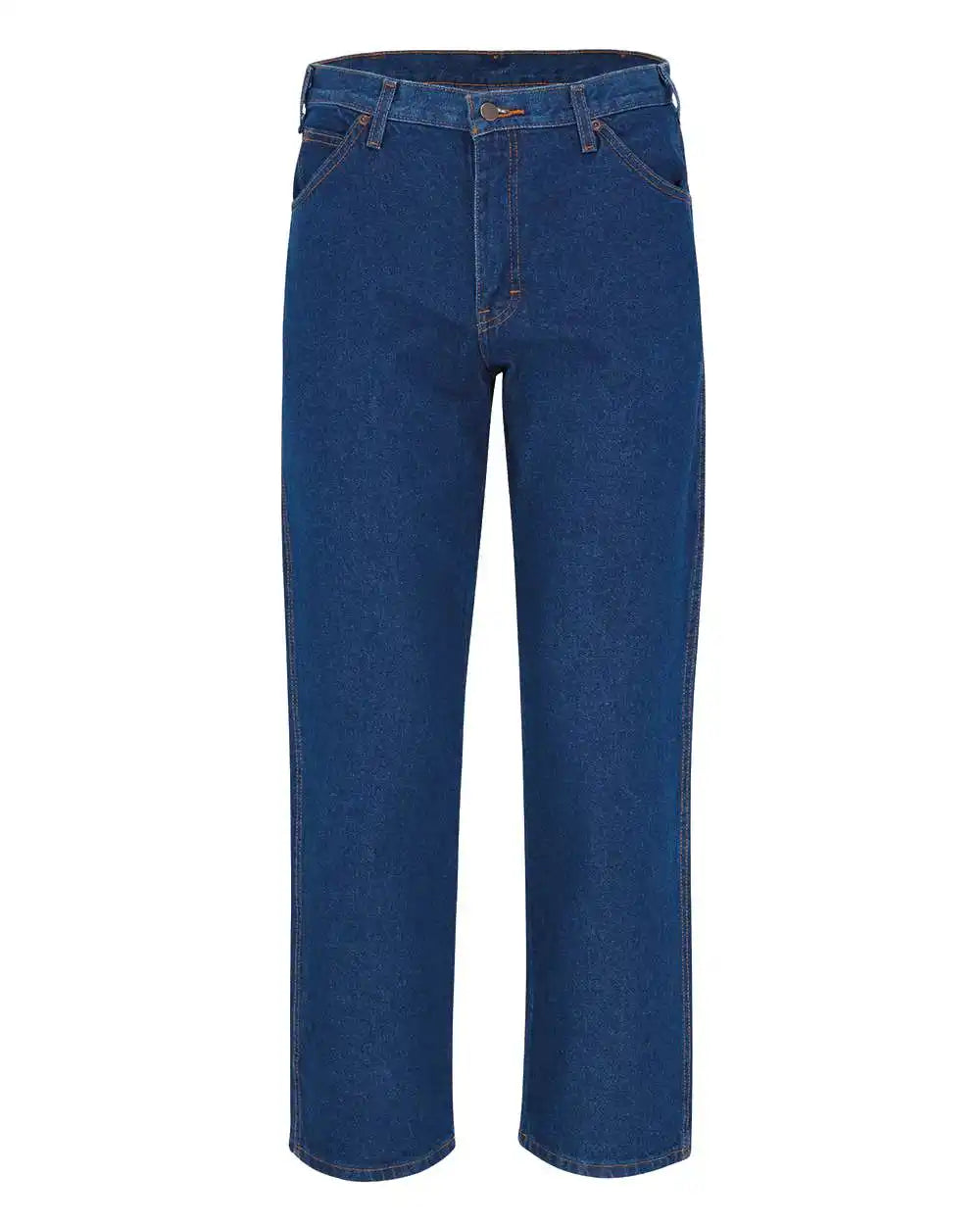 Dickies Cr39odd Industrial Relaxed Fit Jeans - Odd Sizes - Rinsed Indigo Blue - 30i - 31w