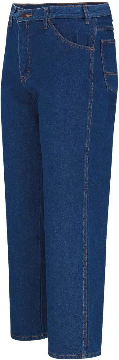 Dickies Cr39odd Industrial Relaxed Fit Jeans - Odd Sizes - Rinsed Indigo Blue - 39 Unhemmed