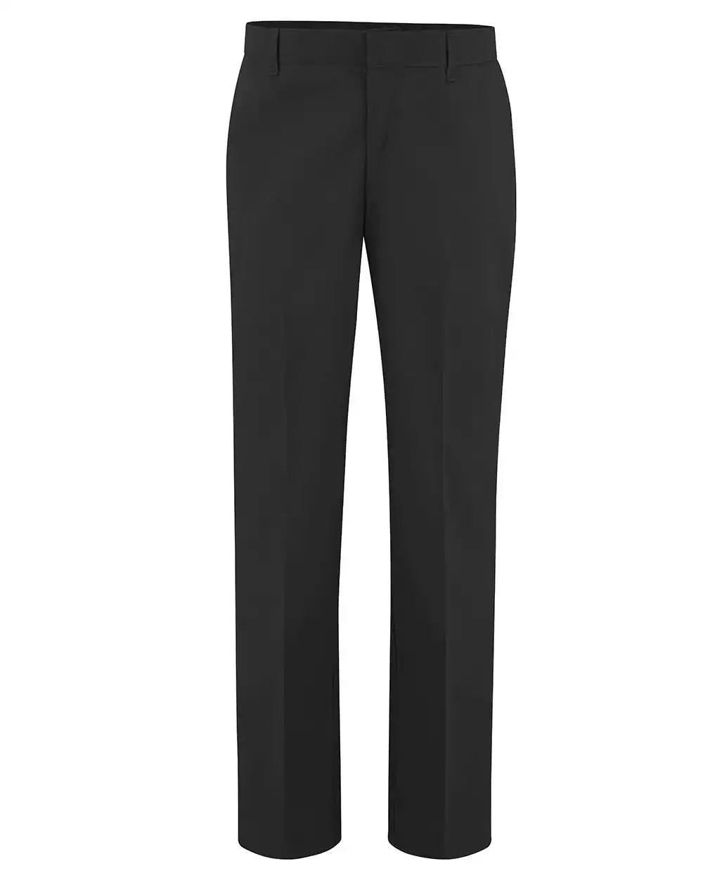 Dickies Fp21 Women’s Premium Flat Front Pants - Black - 37 Unhemmed - 10