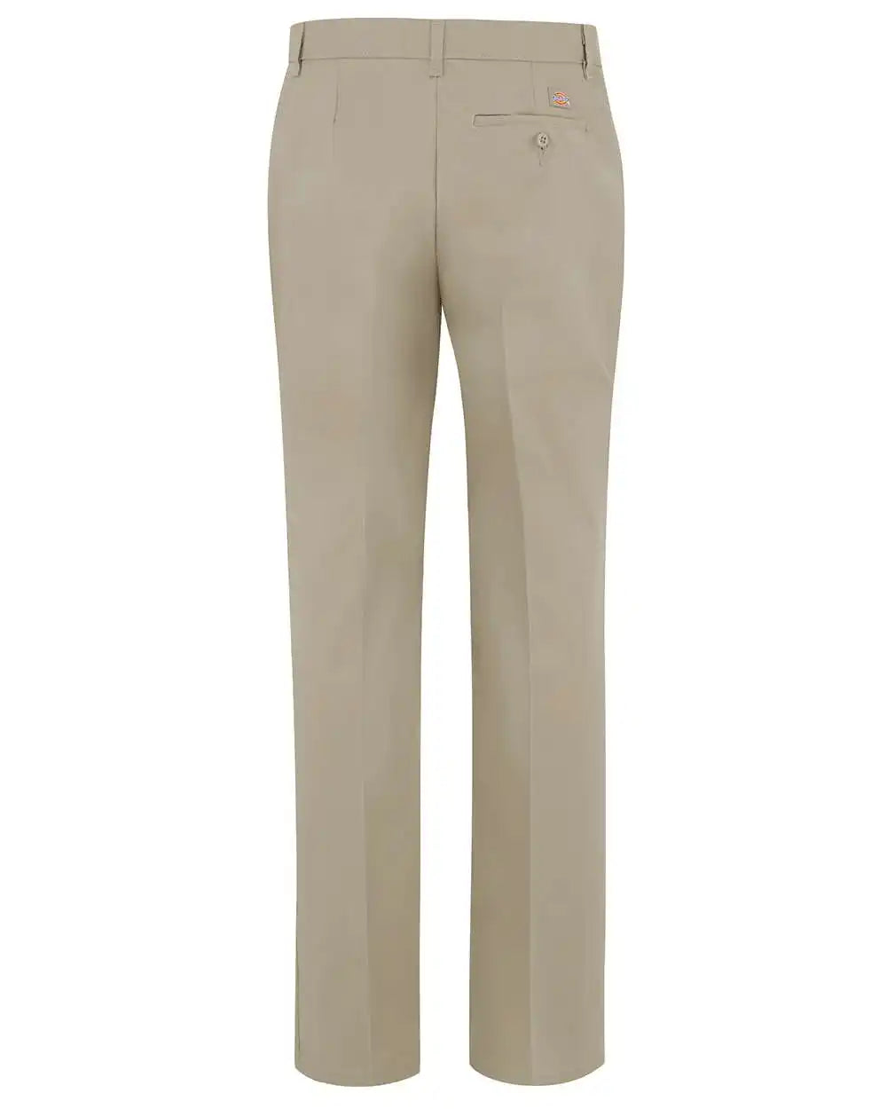 Dickies Fp21 Women’s Premium Flat Front Pants - Desert Sand - 37 Unhemmed - 10