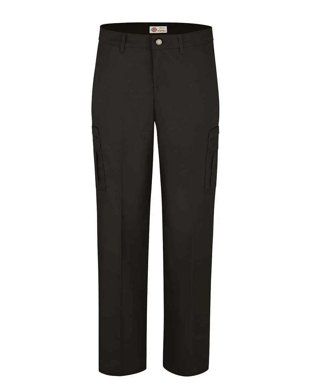 Dickies Fp72 Women's Premium Cargo Pants - Black - 37 Unhemmed - 10