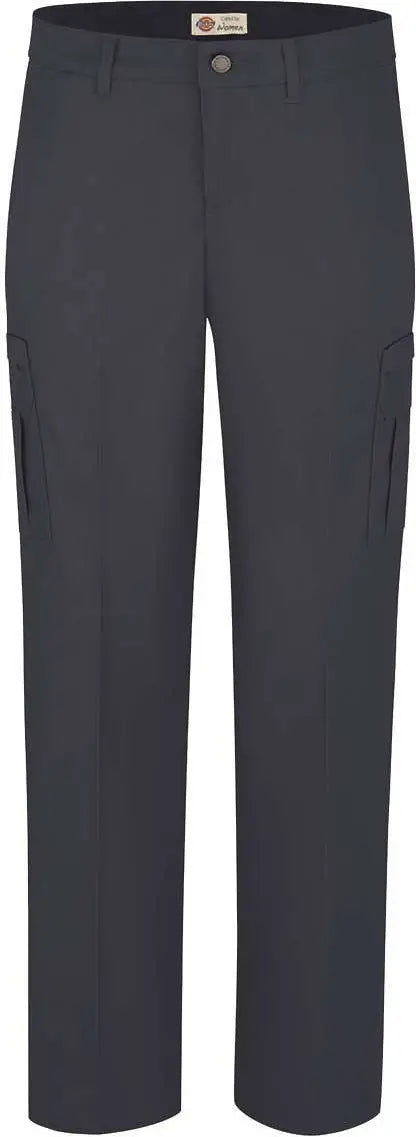 Dickies Fp72 Women's Premium Cargo Pants - Dark Navy - 37 Unhemmed