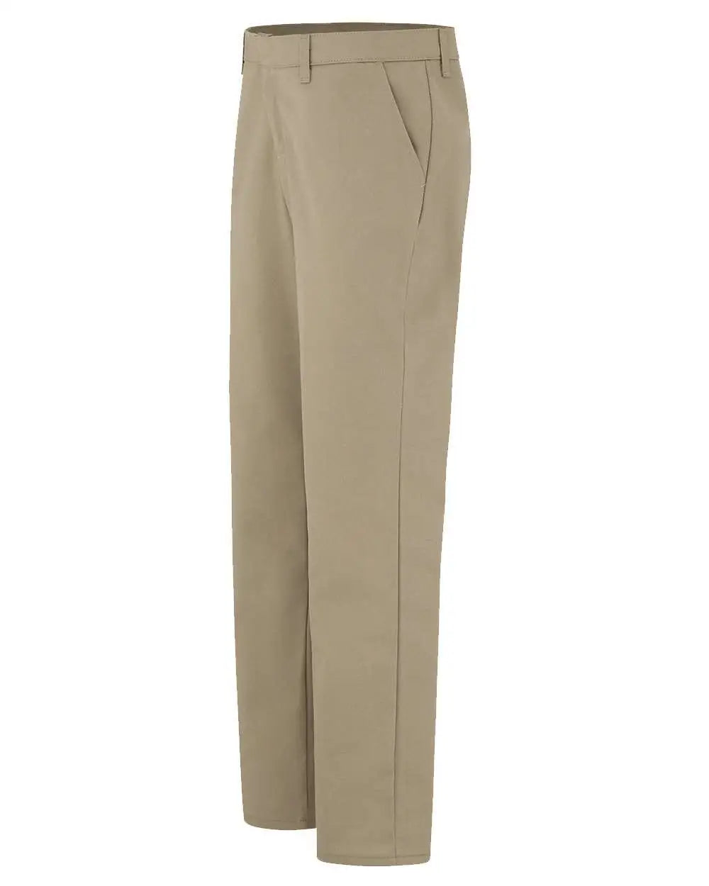Dickies Fp92 Women’s Industrial Flat Front Pants - Desert Sand - 37 Unhemmed