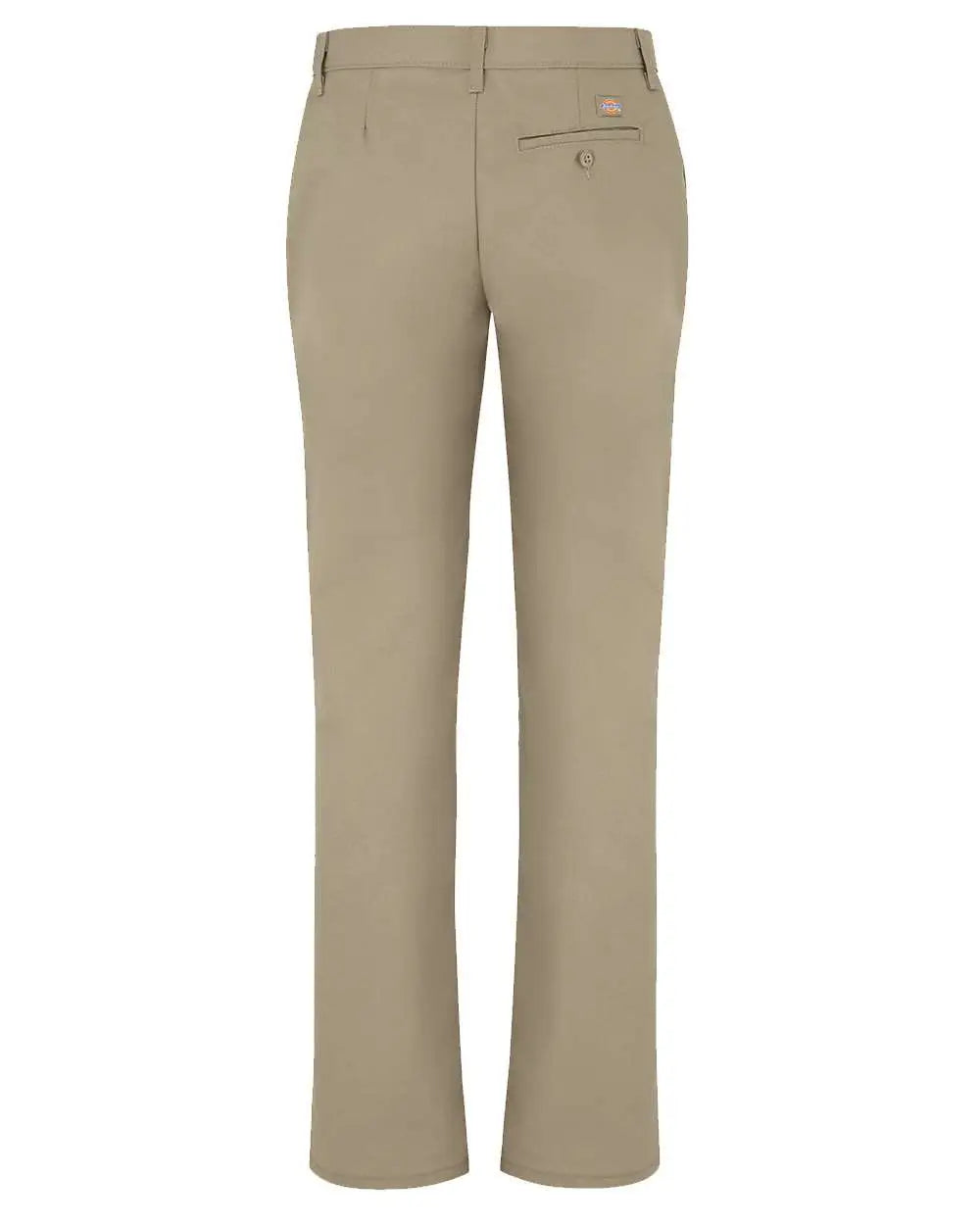 Dickies Fp92 Women’s Industrial Flat Front Pants - Desert Sand - 37 Unhemmed