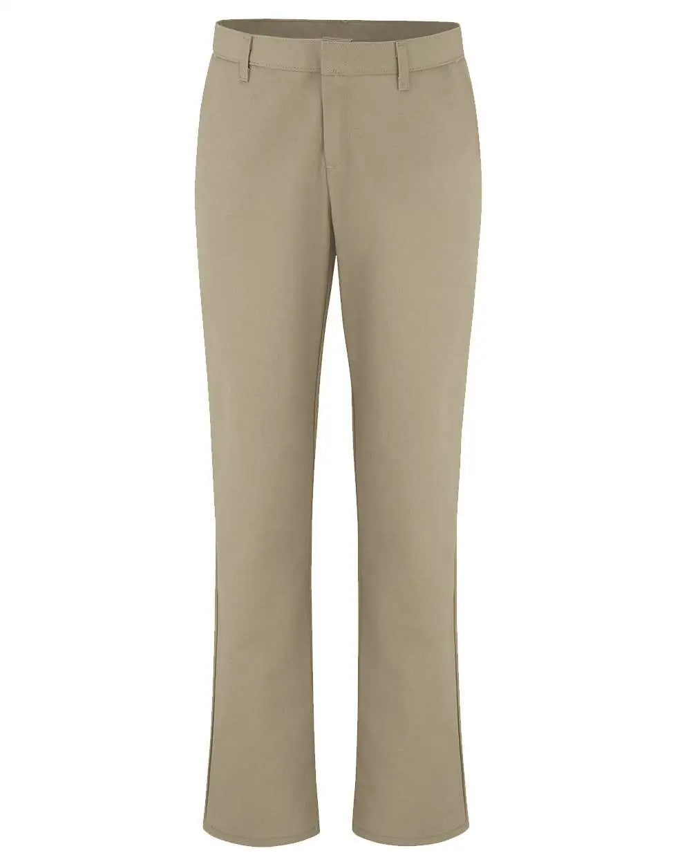 Dickies Fp92 Women’s Industrial Flat Front Pants - Desert Sand - 37 Unhemmed