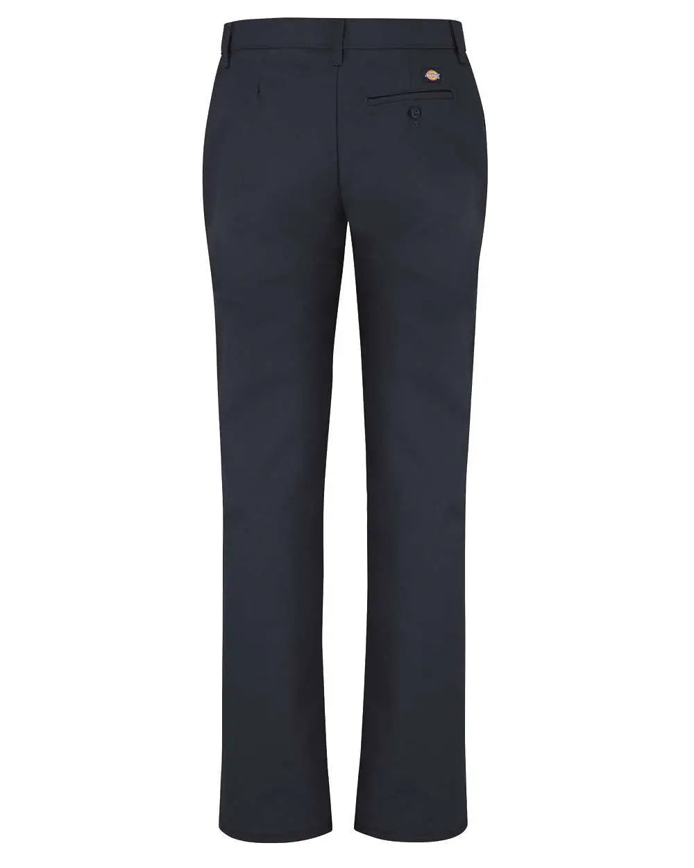 Dickies Fp92 Women’s Industrial Flat Front Pants - Navy - 37 Unhemmed