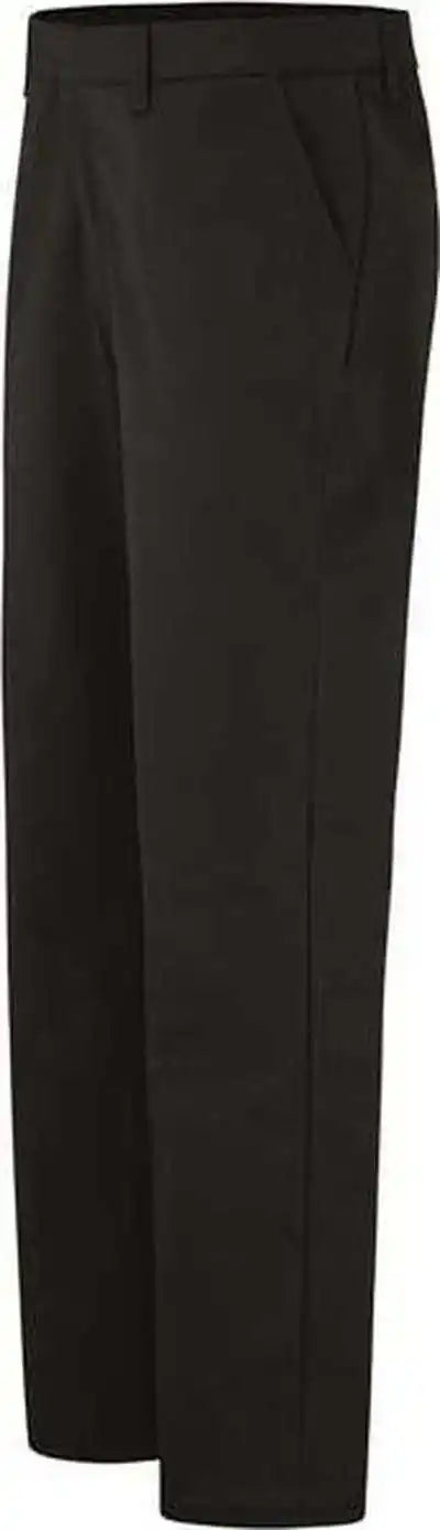 Dickies Fp92ext Women’s Industrial Flat Front Pants - Extended Sizes - Black - 32i
