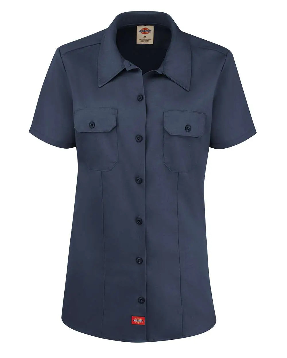 Dickies Fs57 Women’s Short Sleeve Work Shirt - Dark Navy