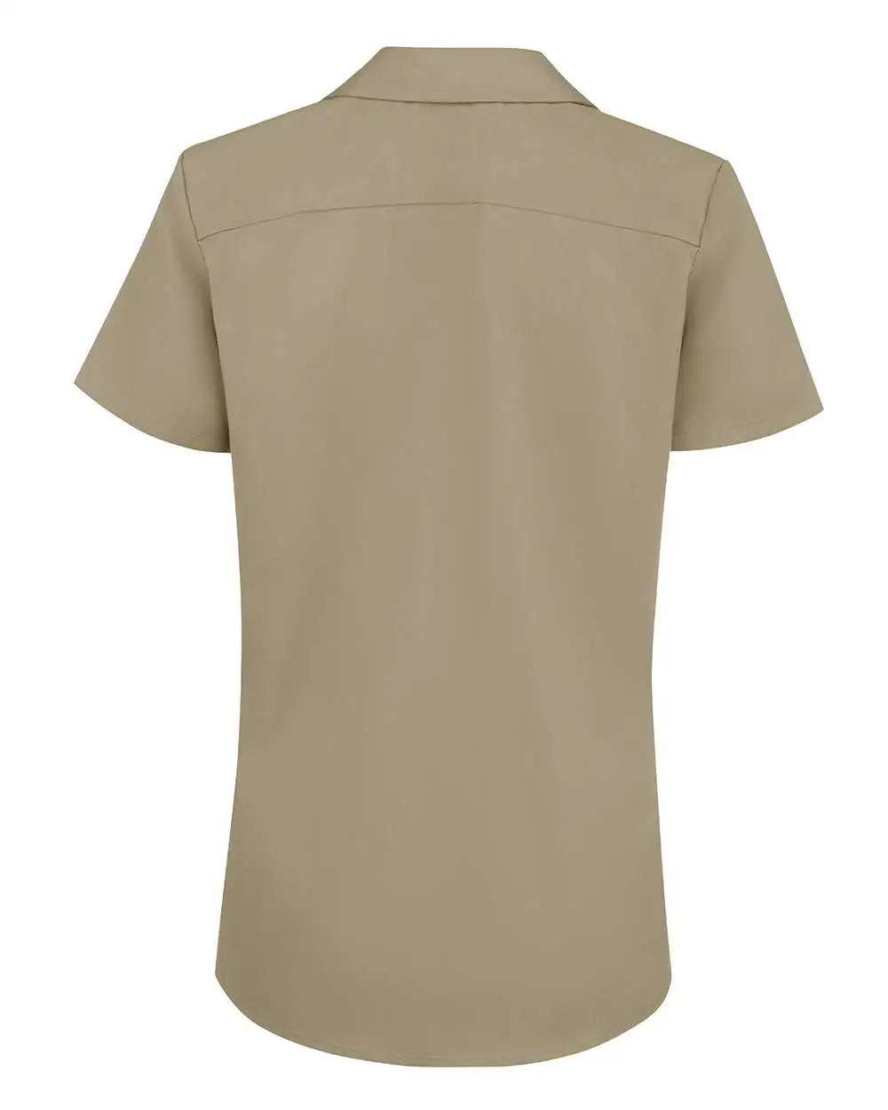 Dickies Fs57 Women’s Short Sleeve Work Shirt - Khaki