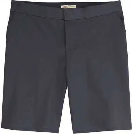 Dickies Fw22 Women’s Flat Front Shorts - Plus - Dark Navy