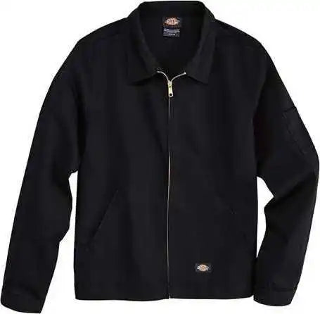 Dickies Jt78 Unlined Industrial Eisenhower Jacket Black