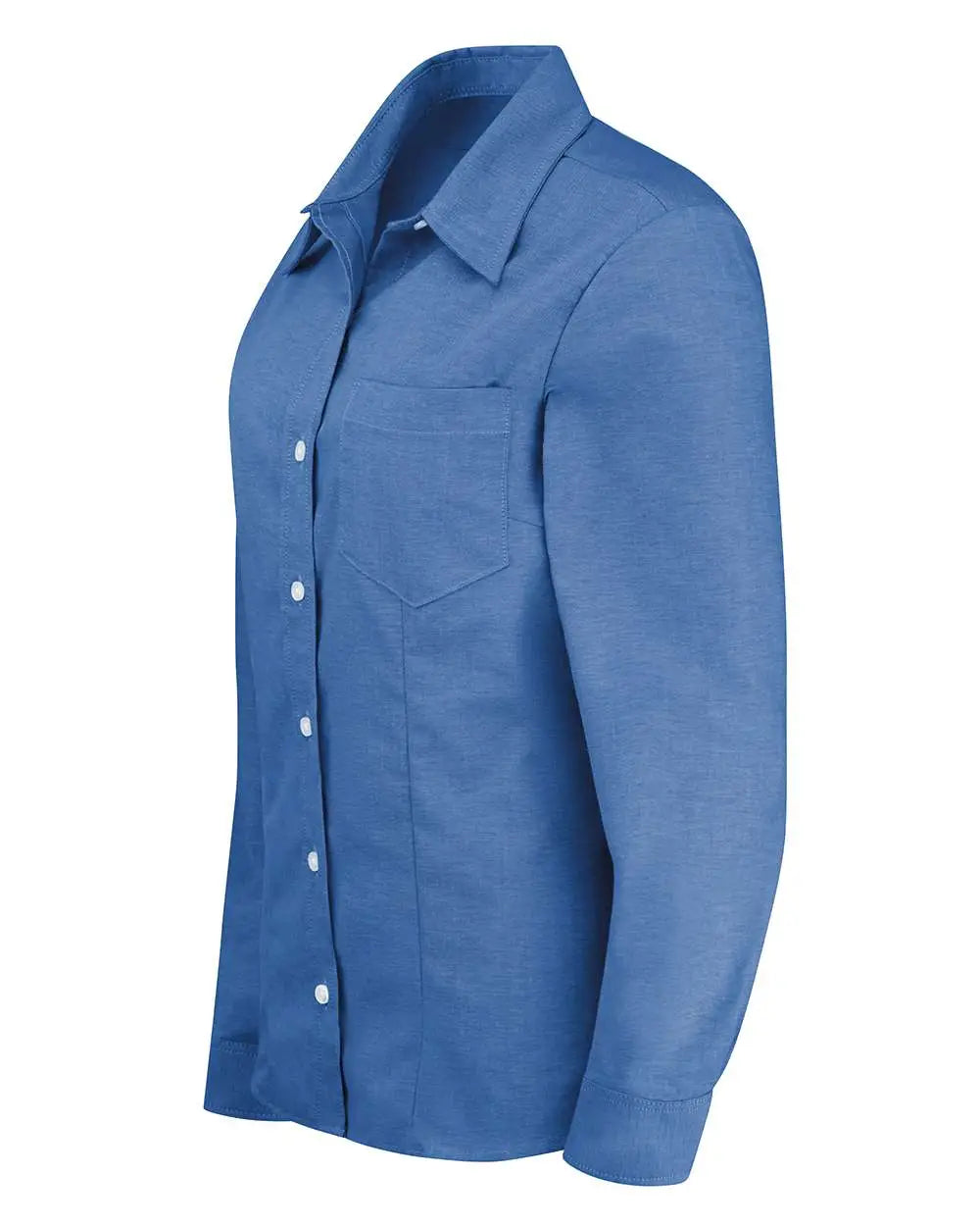 Dickies L254 Women’s Oxford Long Sleeve Shirt - French Blue