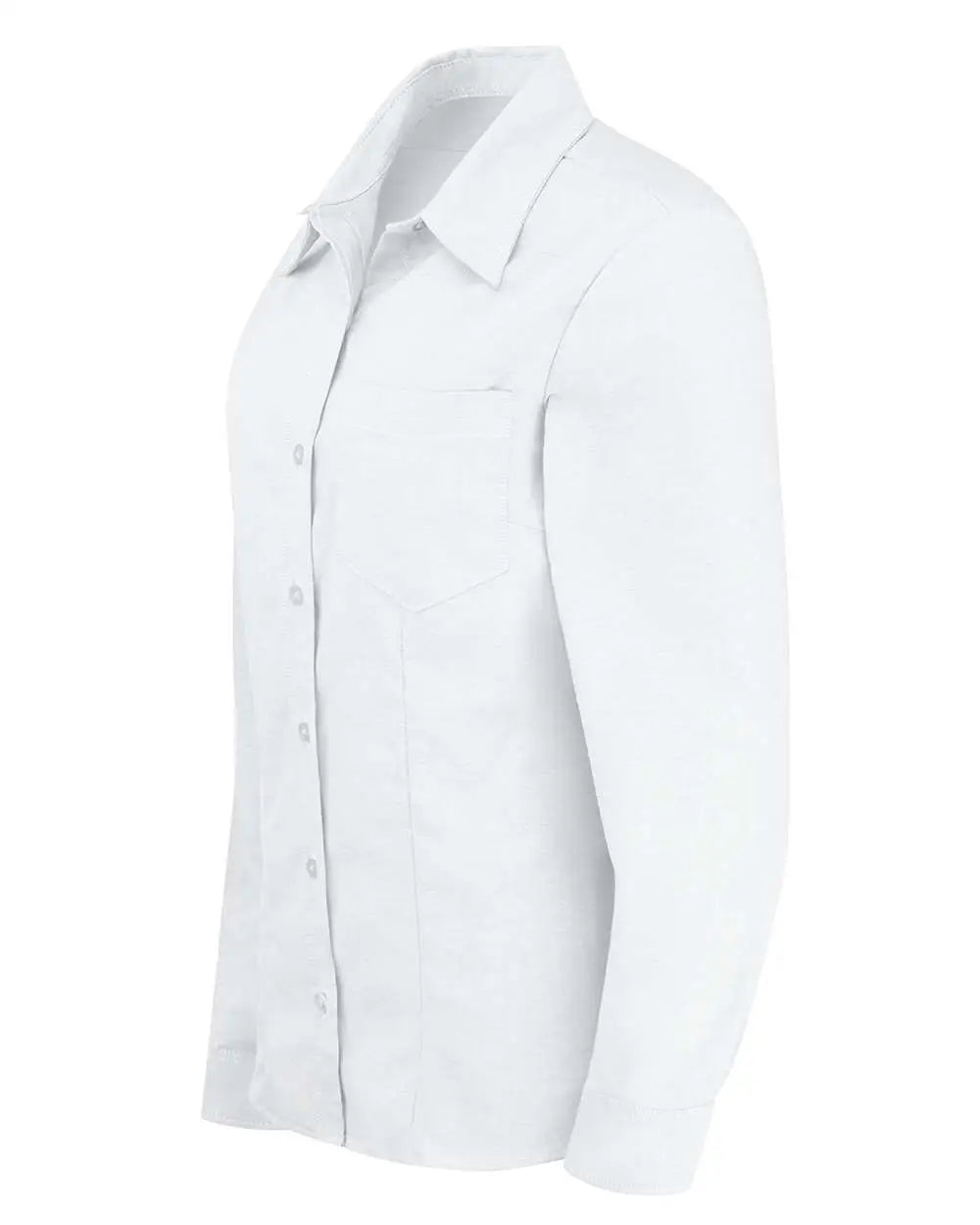 Dickies L254 Women’s Oxford Long Sleeve Shirt - White