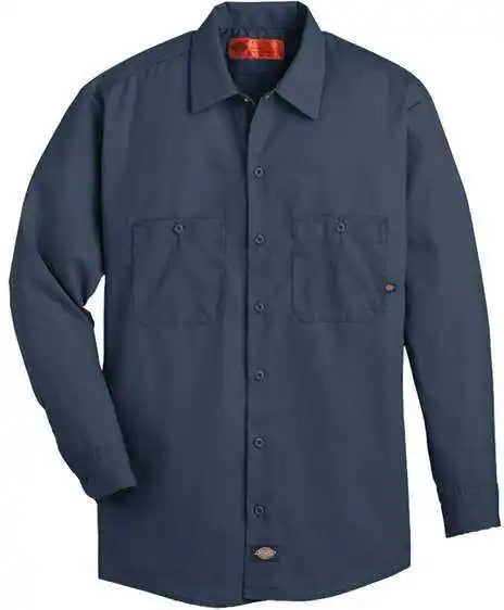 Dickies L535 Industrial Long Sleeve Work Shirt - Dark Navy