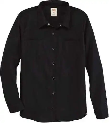 Dickies L5350 Women’s Long Sleeve Industrial Work Shirt Black