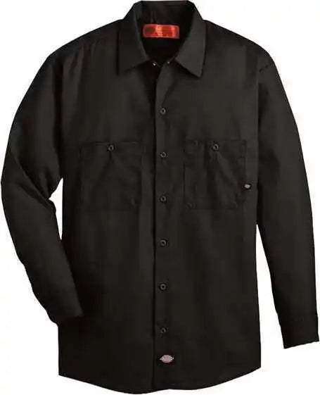 Dickies L535l Industrial Long Sleeve Work Shirt - Sizes - Black