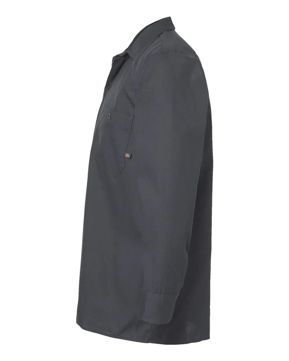 Dickies L535t Industrial Long Sleeve Work Shirt - Tall Sizes - Dark Charcoal