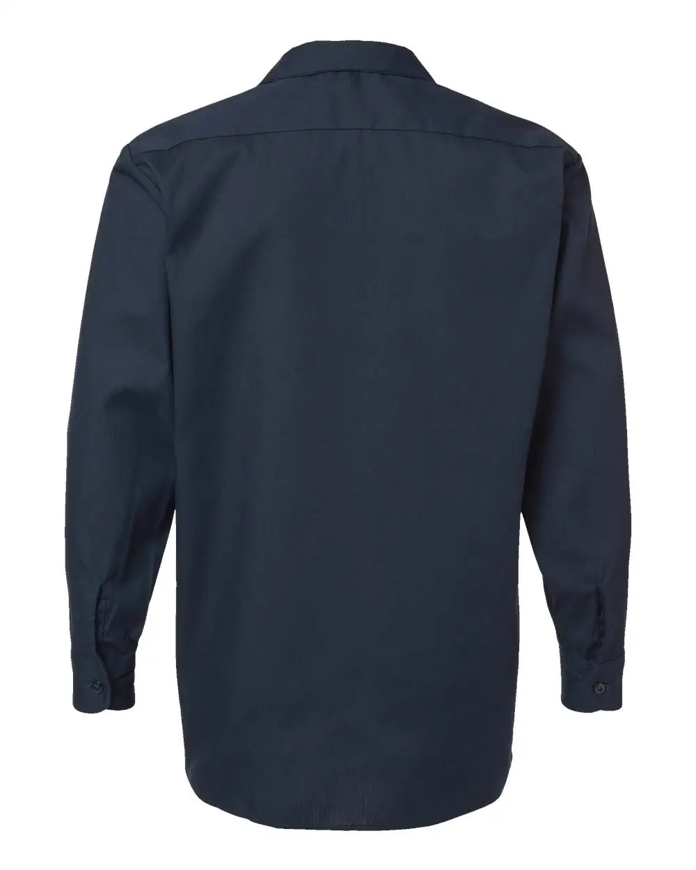 Dickies L535t Industrial Long Sleeve Work Shirt - Tall Sizes - Dark Navy