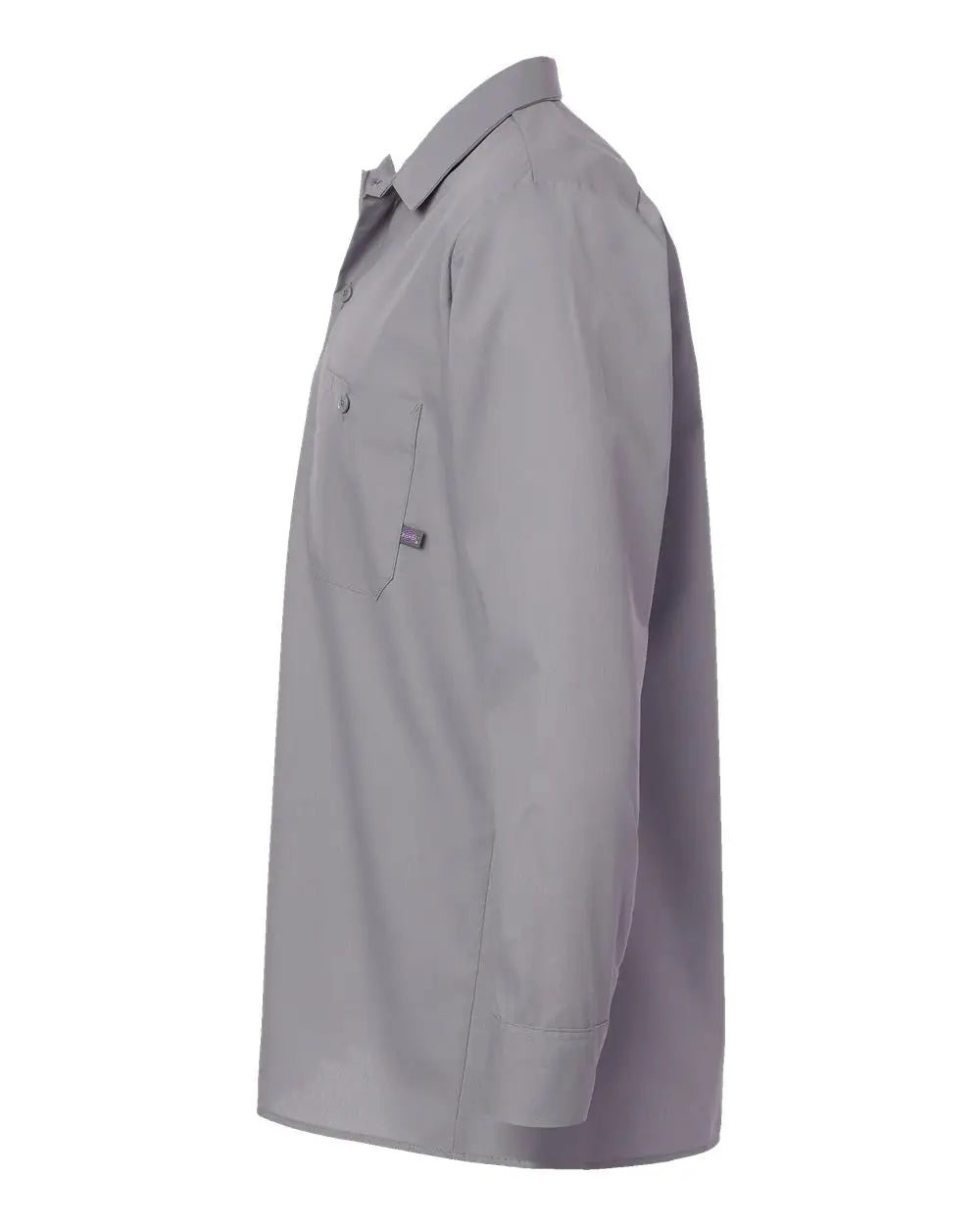 Dickies L535t Industrial Long Sleeve Work Shirt - Tall Sizes - Graphite Grey