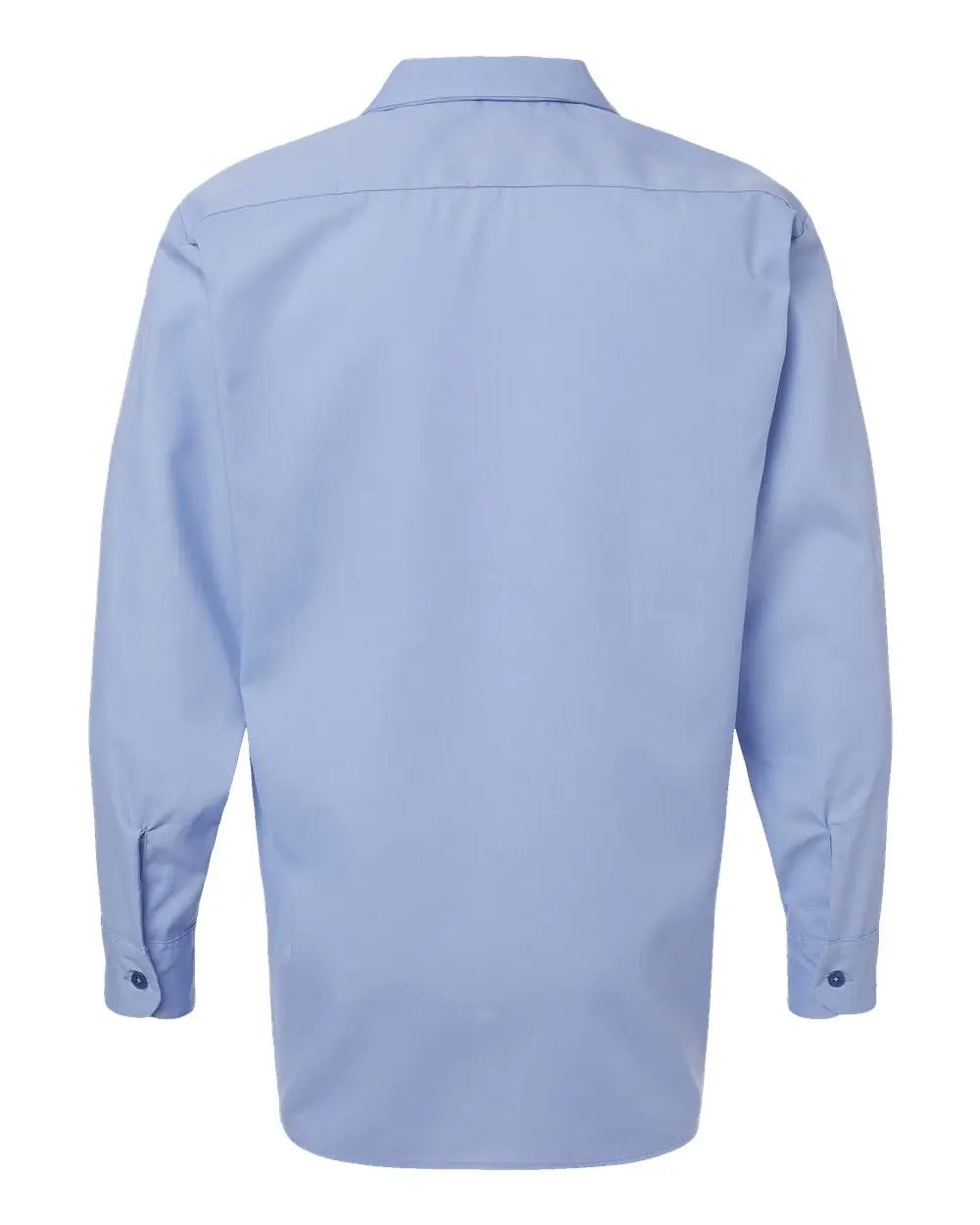 Dickies L535t Industrial Long Sleeve Work Shirt - Tall Sizes - Light Blue