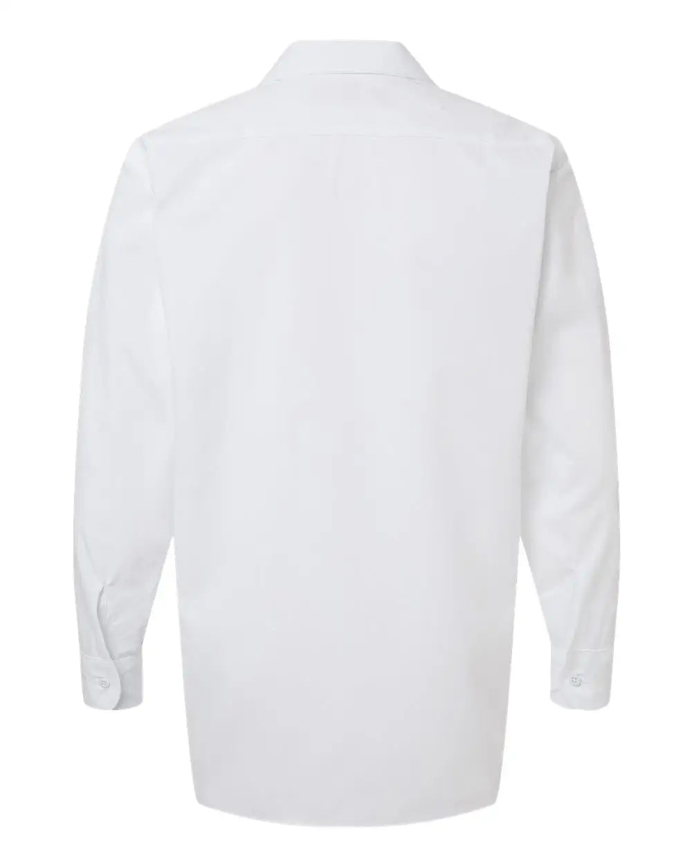 Dickies L535t Industrial Long Sleeve Work Shirt - Tall Sizes - White