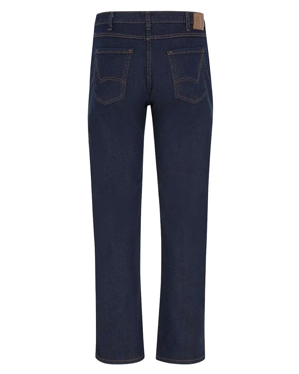 Dickies Ld21 Industrial 5-pocket Flex Jeans - Rinsed Indigo Blue - 32i