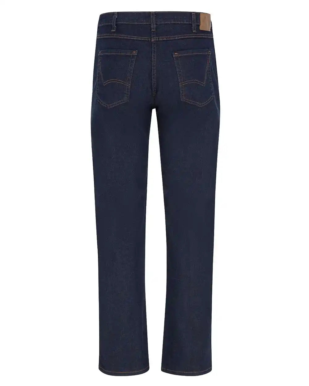 Dickies Ld21 Industrial 5-pocket Flex Jeans - Rinsed Indigo Blue - 34i - 30w