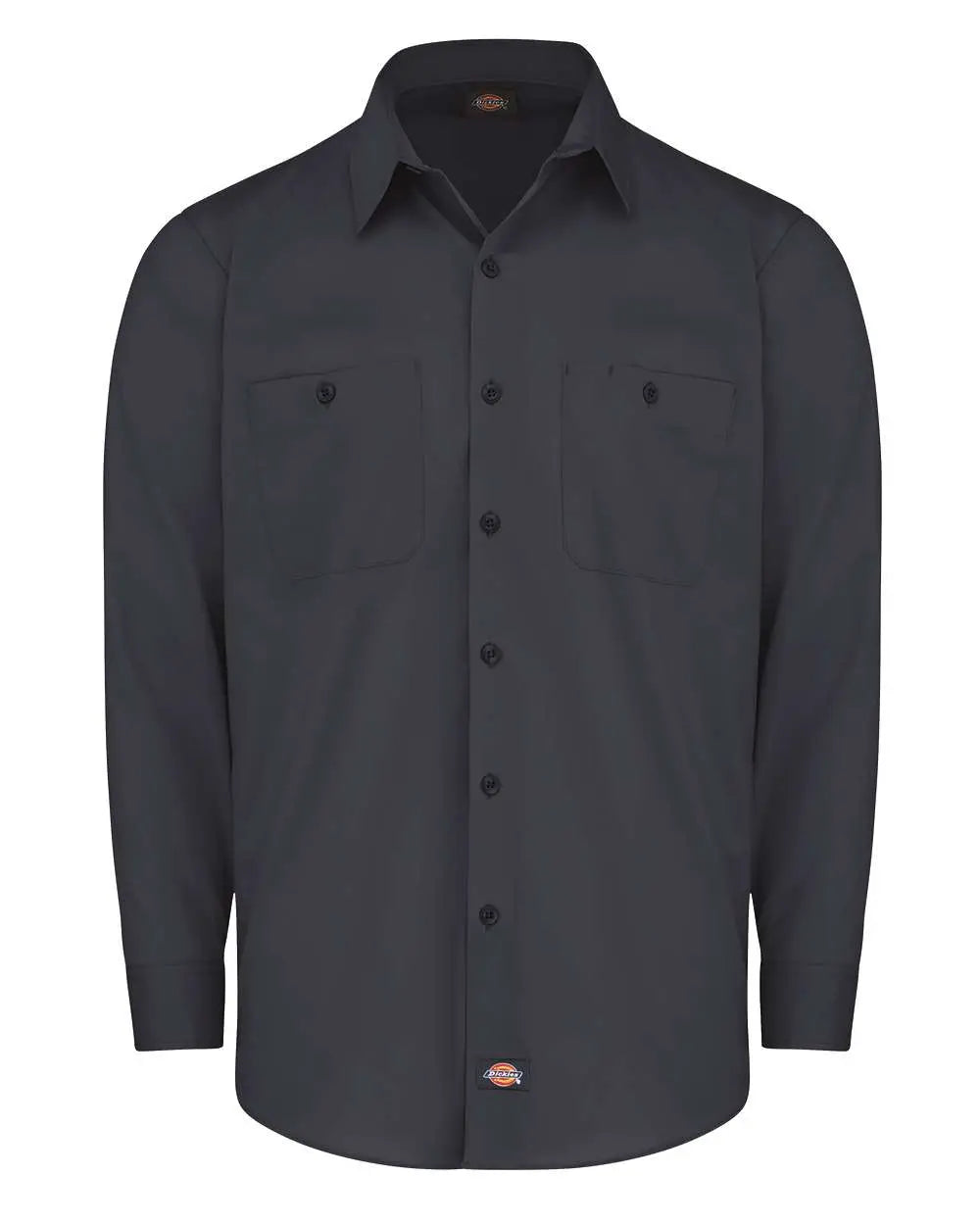 Dickies Ll51 Industrial Worktech Ventilated Long Sleeve Work Shirt - Dark Navy
