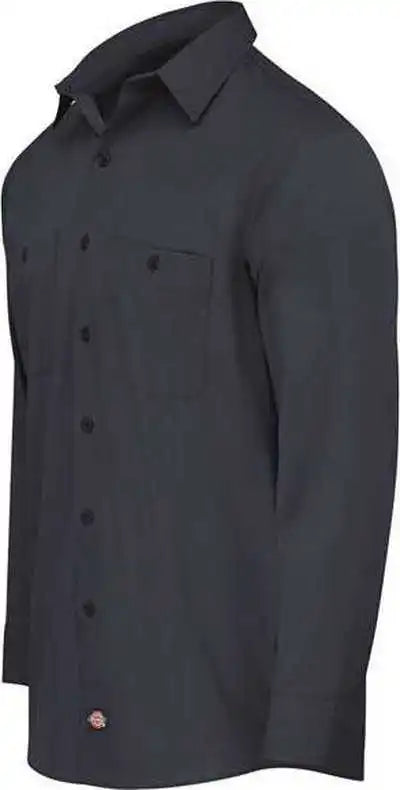 Dickies Ll51 Industrial Worktech Ventilated Long Sleeve Work Shirt Dark Navy