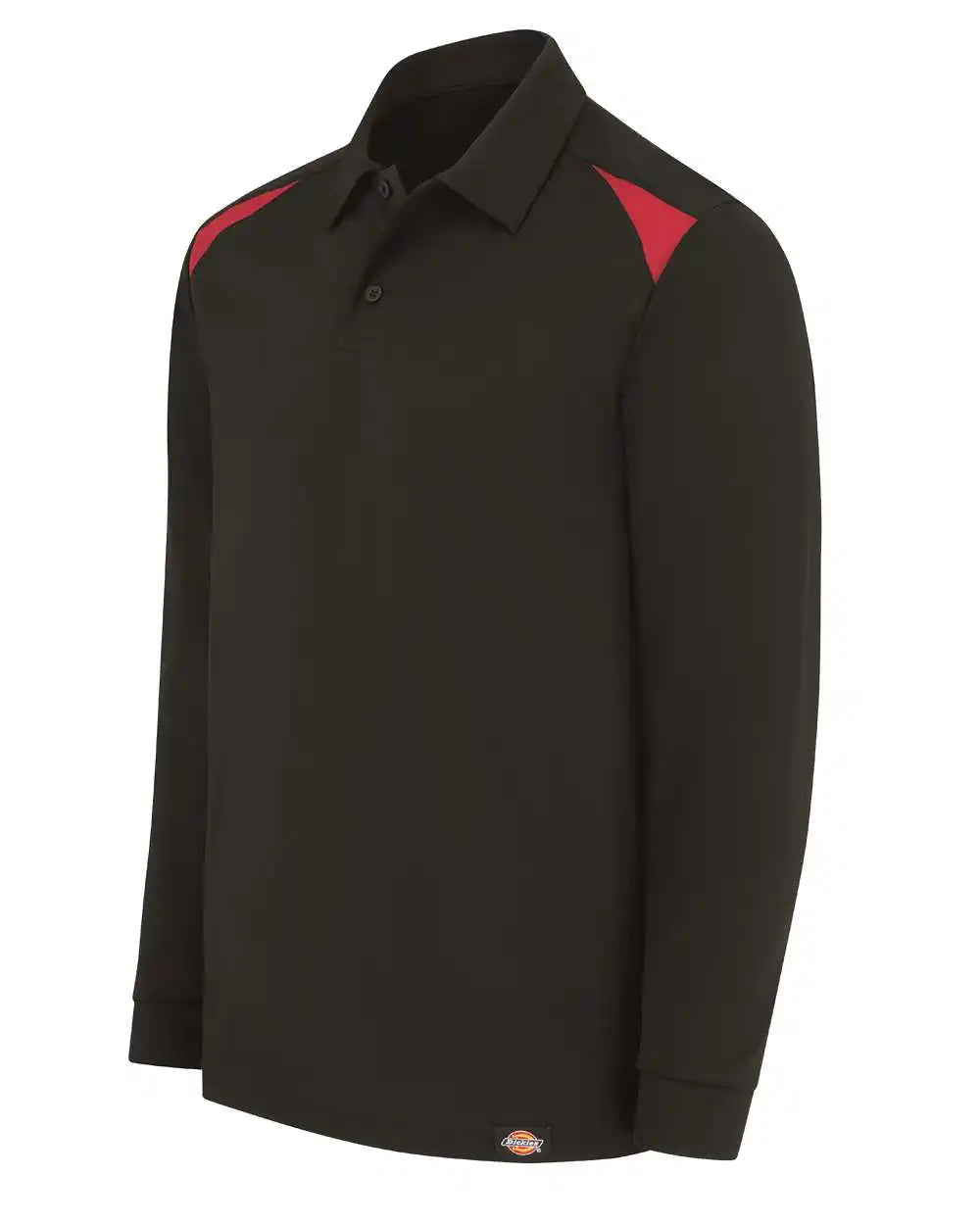 Dickies Ll66 Team Performance Long Sleeve Shirt - Black English Red - Black/ / s