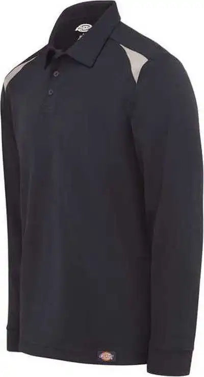 Dickies Ll66 Team Performance Long Sleeve Shirt - Dark Navy Smoke