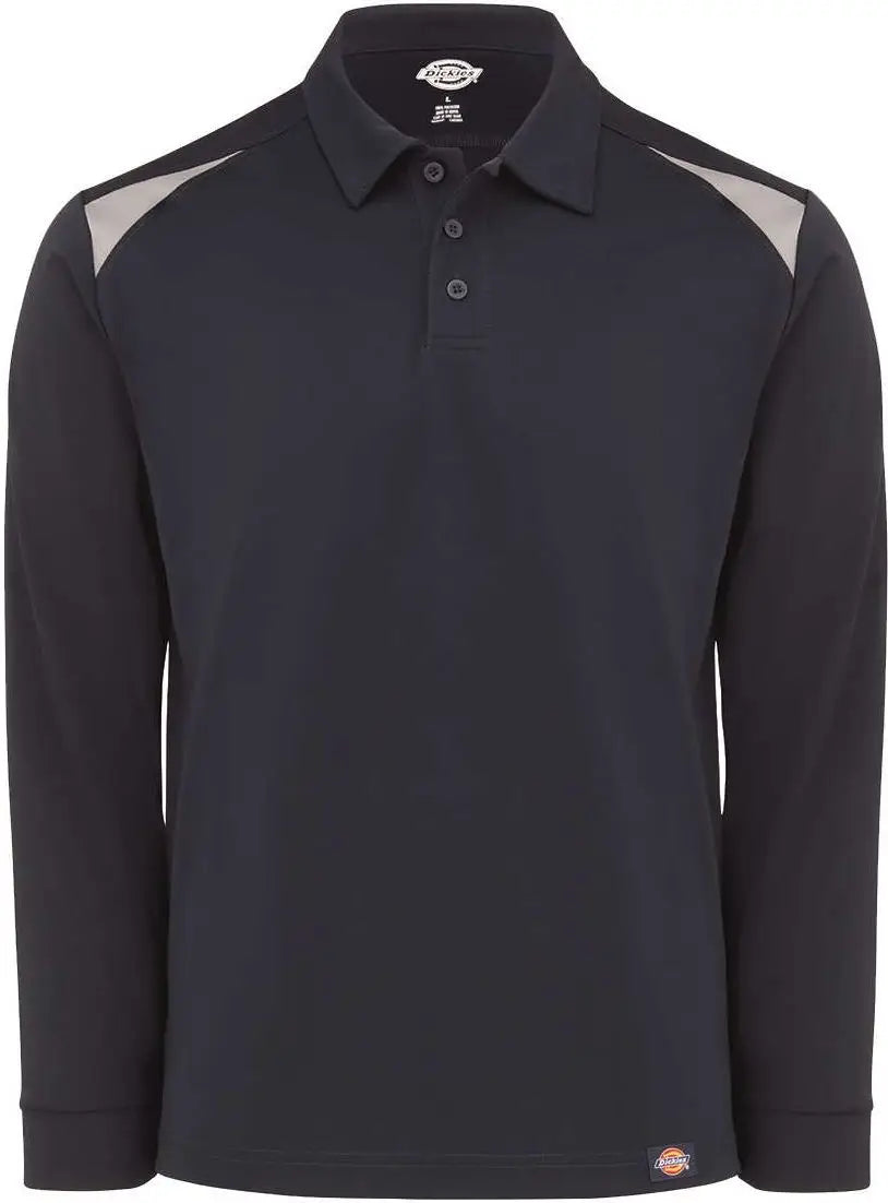 Dickies Ll66 Team Performance Long Sleeve Shirt - Dark Navy Smoke