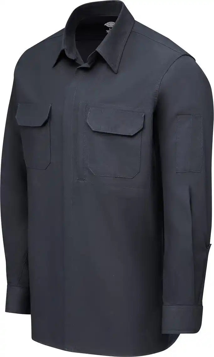 Dickies Ll94t Tactical Long Sleeve Shirt - Tall Sizes - Midnight / Lt