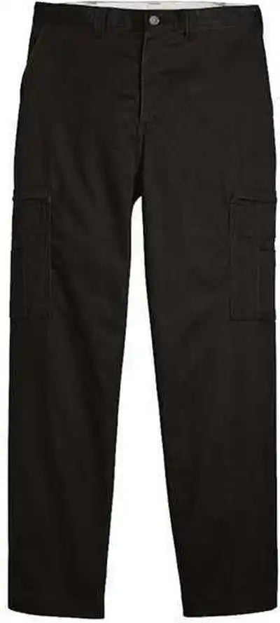Dickies Lp39 Industrial Cotton Cargo Pants - Black - 30i
