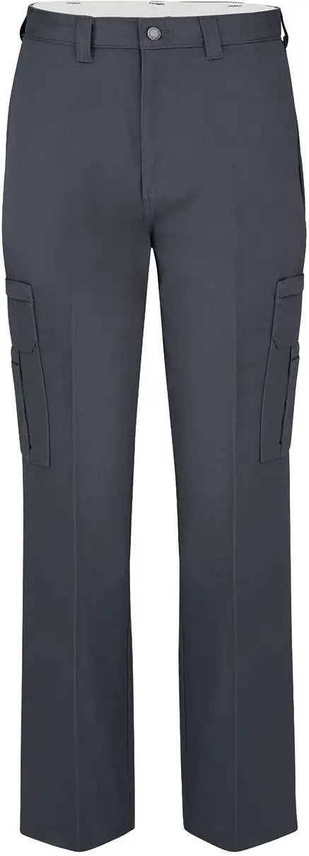 Dickies Lp39 Industrial Cotton Cargo Pants - Charcoal - 34i - Dark Gray / 30w