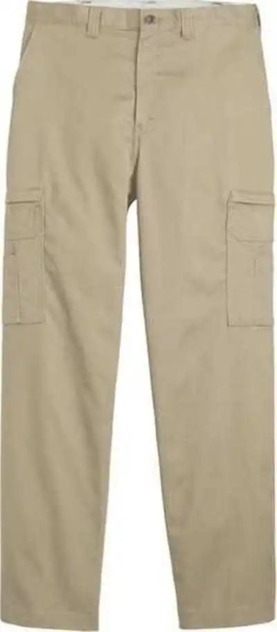 Dickies Lp39 Industrial Cotton Cargo Pants - Desert Sand - 30i
