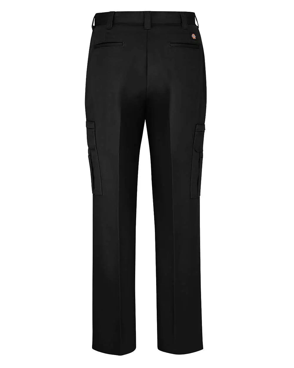 Dickies Lp39ext Industrial Cotton Cargo Pants - Extended Sizes - Black - 37 Unhemmed