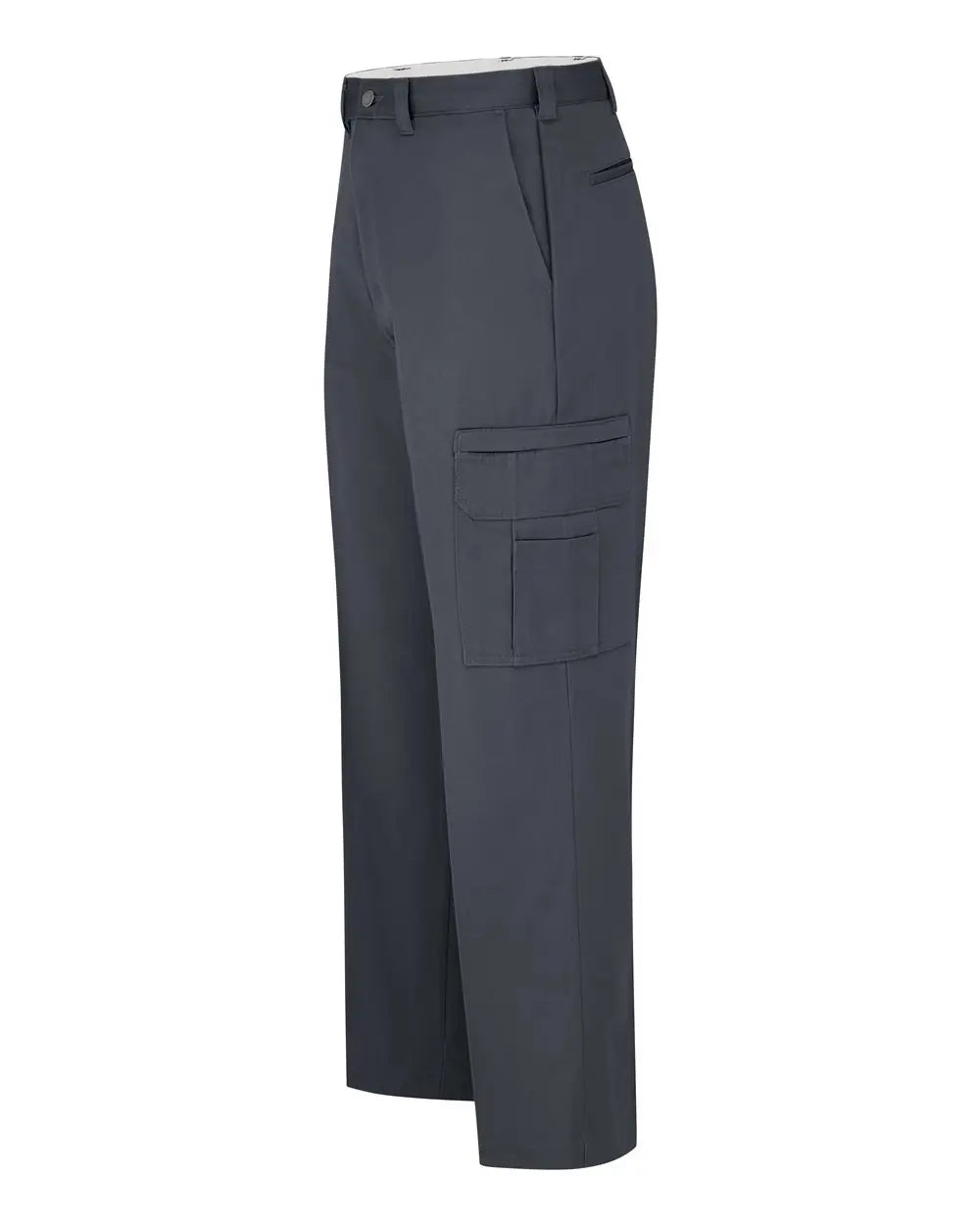 Dickies Lp39ext Industrial Cotton Cargo Pants - Extended Sizes - Charcoal - 37 Unhemmed