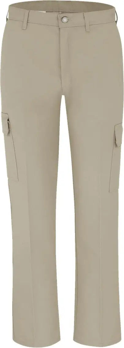 Dickies Lp60ext Industrial Cargo Pants - Extended Sizes - Desert Sand - 37 Unhemmed - 50w