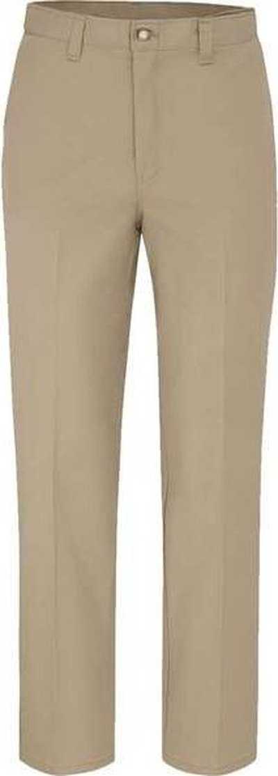 Dickies Lp70 Premium Industrial Flat Front Comfort Waist Pants - Desert Sand - 34i